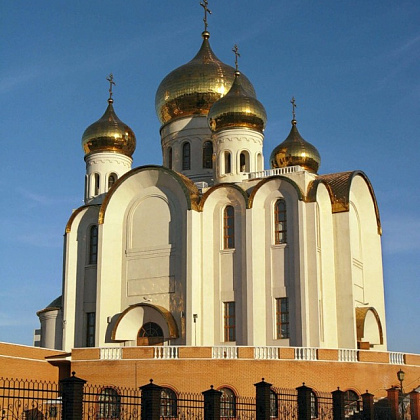 Входная группа Казанский кафедральный собор в г. Альметьевск. 