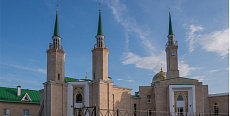 Входная группа Мечеть Иман Нуры. Казань (Советский район), Нагорный,  Дорожная,  32а, корпус  1