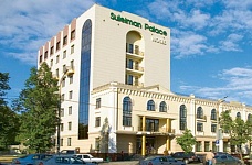 Входная группа Suleiman Palace, отель. Казань (Вахитовский район),  Петербургская,  55