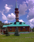 Входная группа Мечеть Гадель. Казань (Приволжский район),  Оренбургский тракт,  193