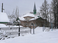 Входная группа Мечеть Маулид. Казань (Кировский район), Залесный,  Селянская,  23